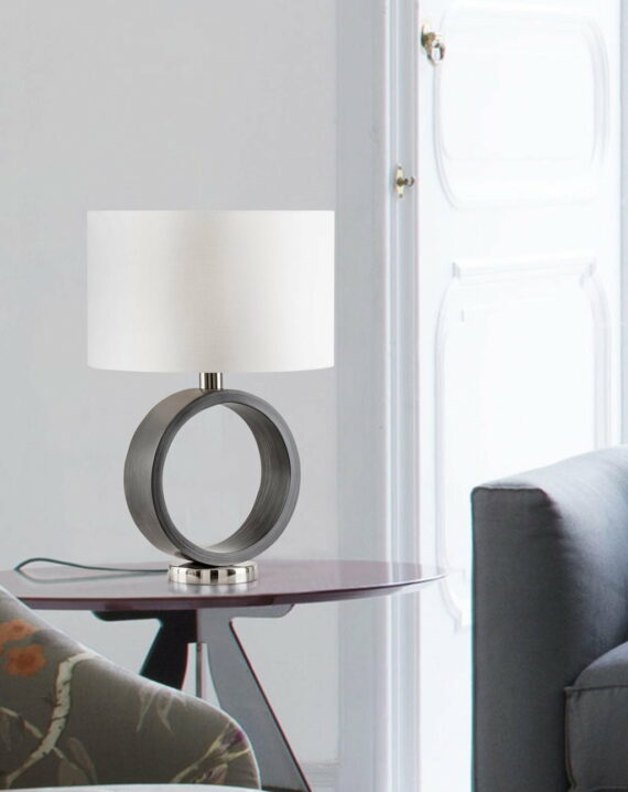 Tracey Ring Table Lamp Lifestyle