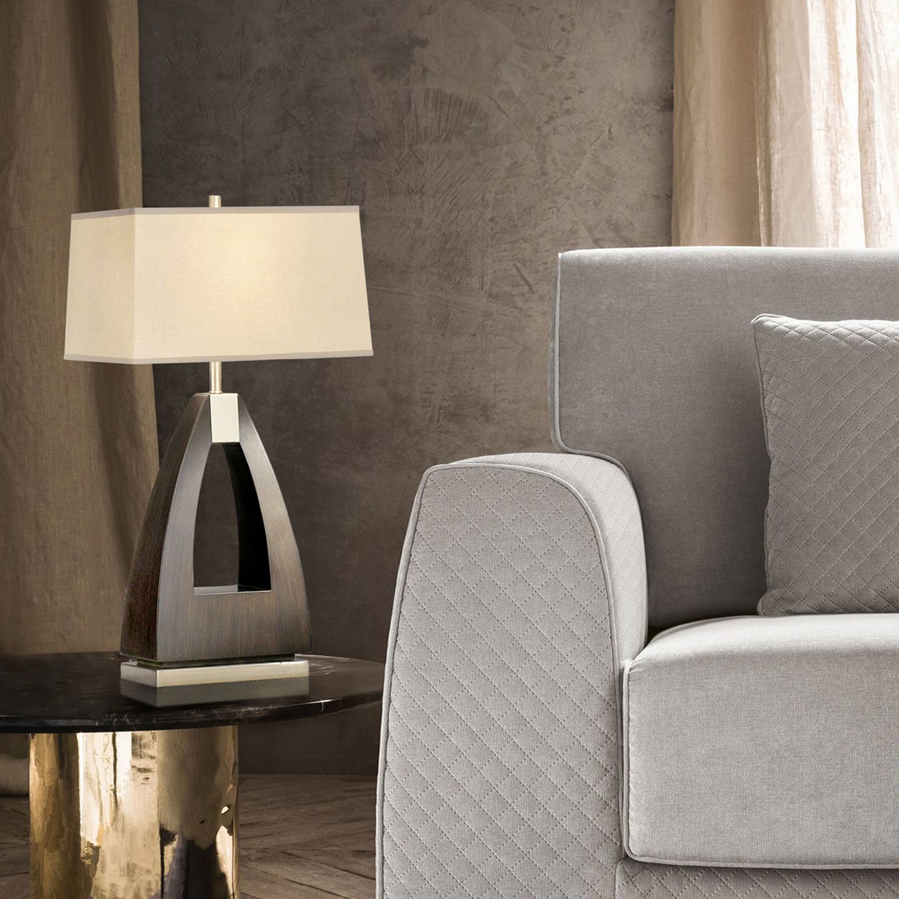 Trina Table Lamp - Pecan