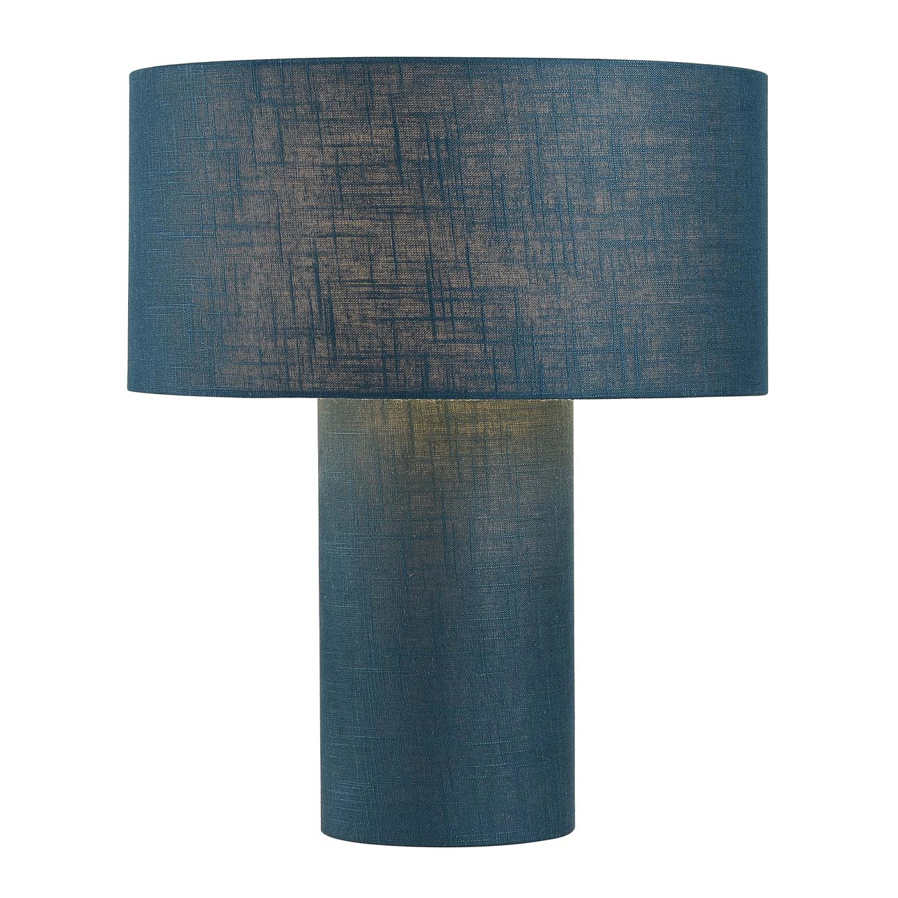 Moonlight 20″ Fabric Table Lamp in Sky Blue with Dimmer Switch
