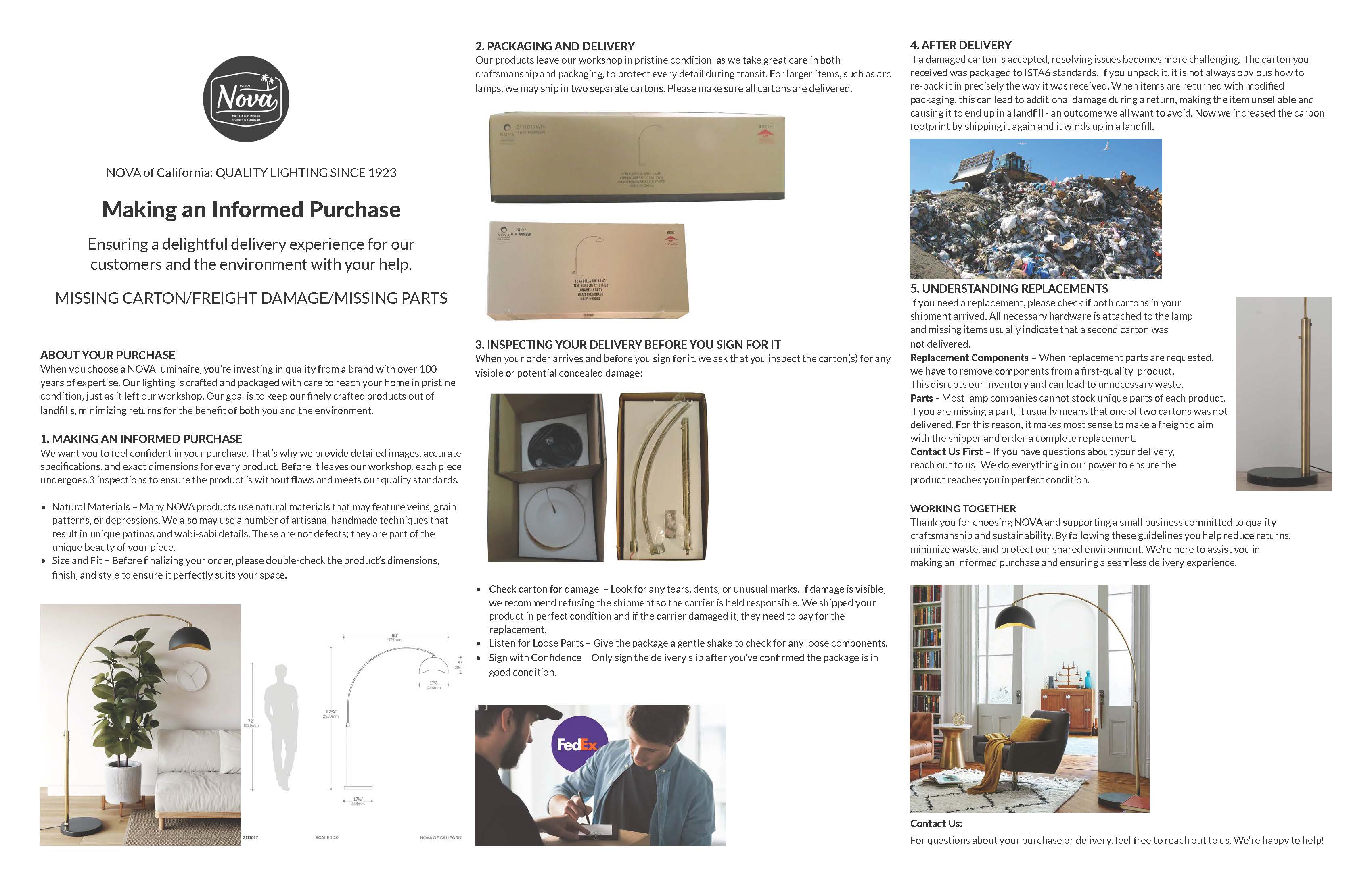 Obelisk Floor Lamp - Natural Ash