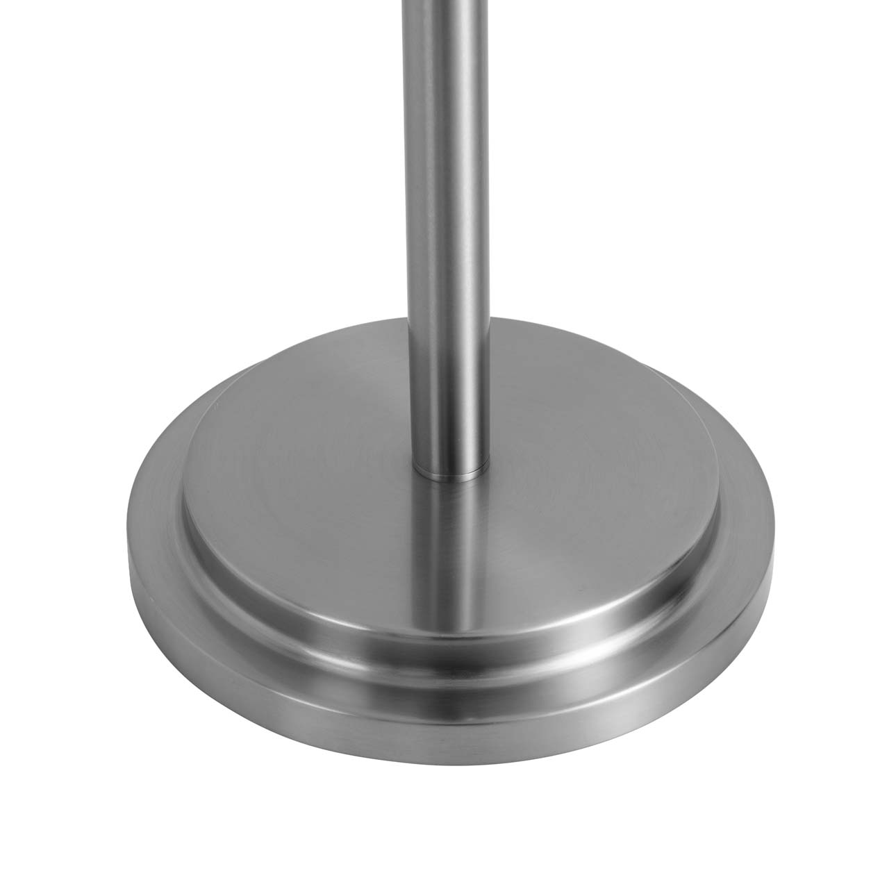 Luxe Floor Stand Hand Sanitizer Dispenser in Nickel