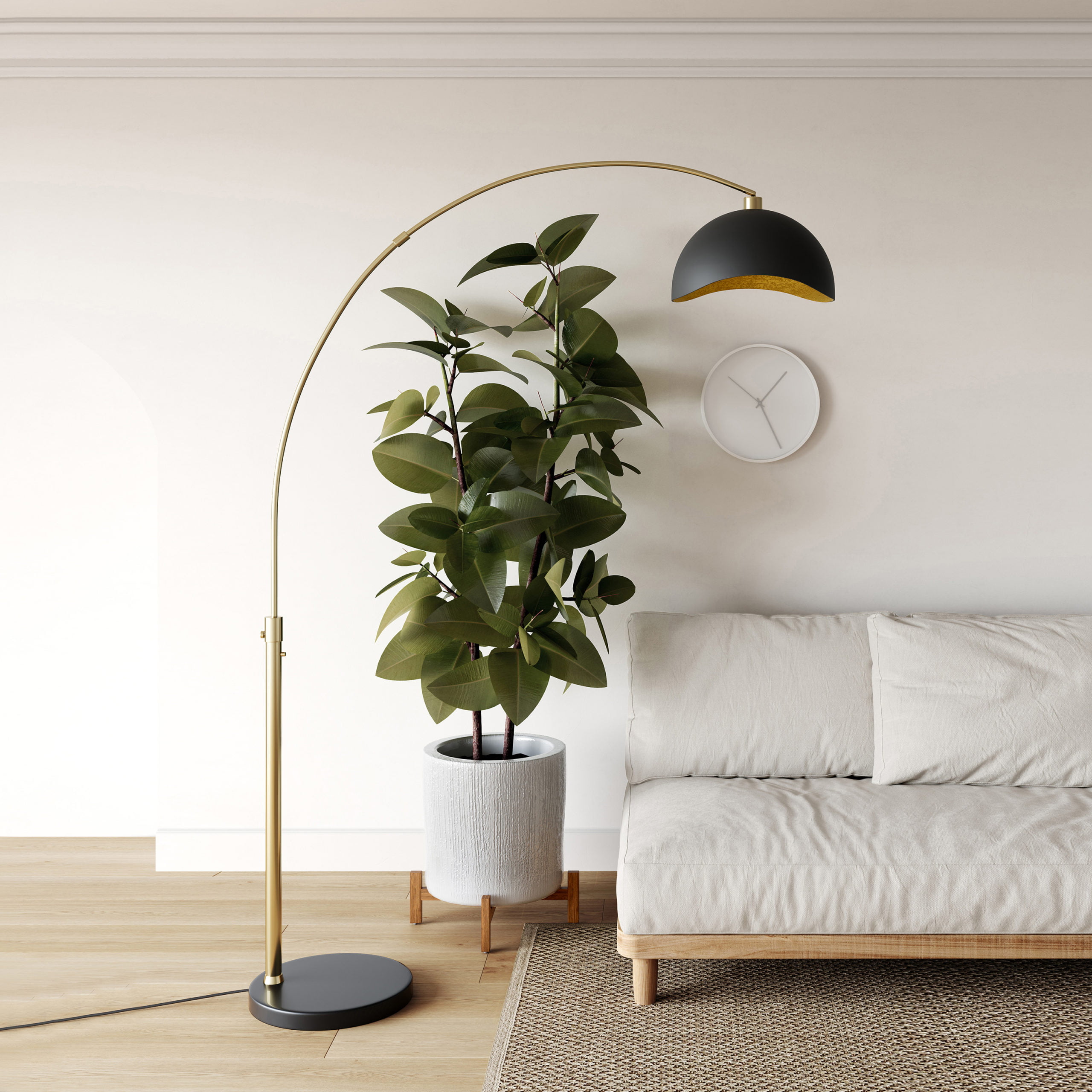 The Art Of Arc Floor Lamp Nova, Over The Sofa Floor Lamps