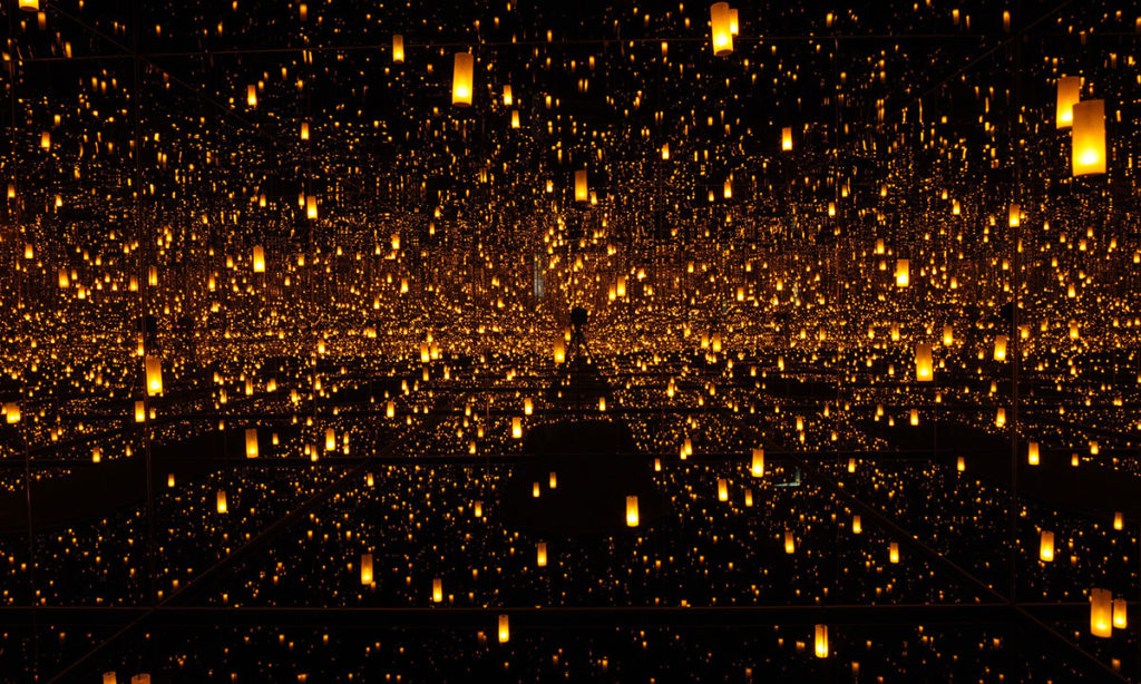 Led Infinity Mirror- at the Hirshhorn Museum