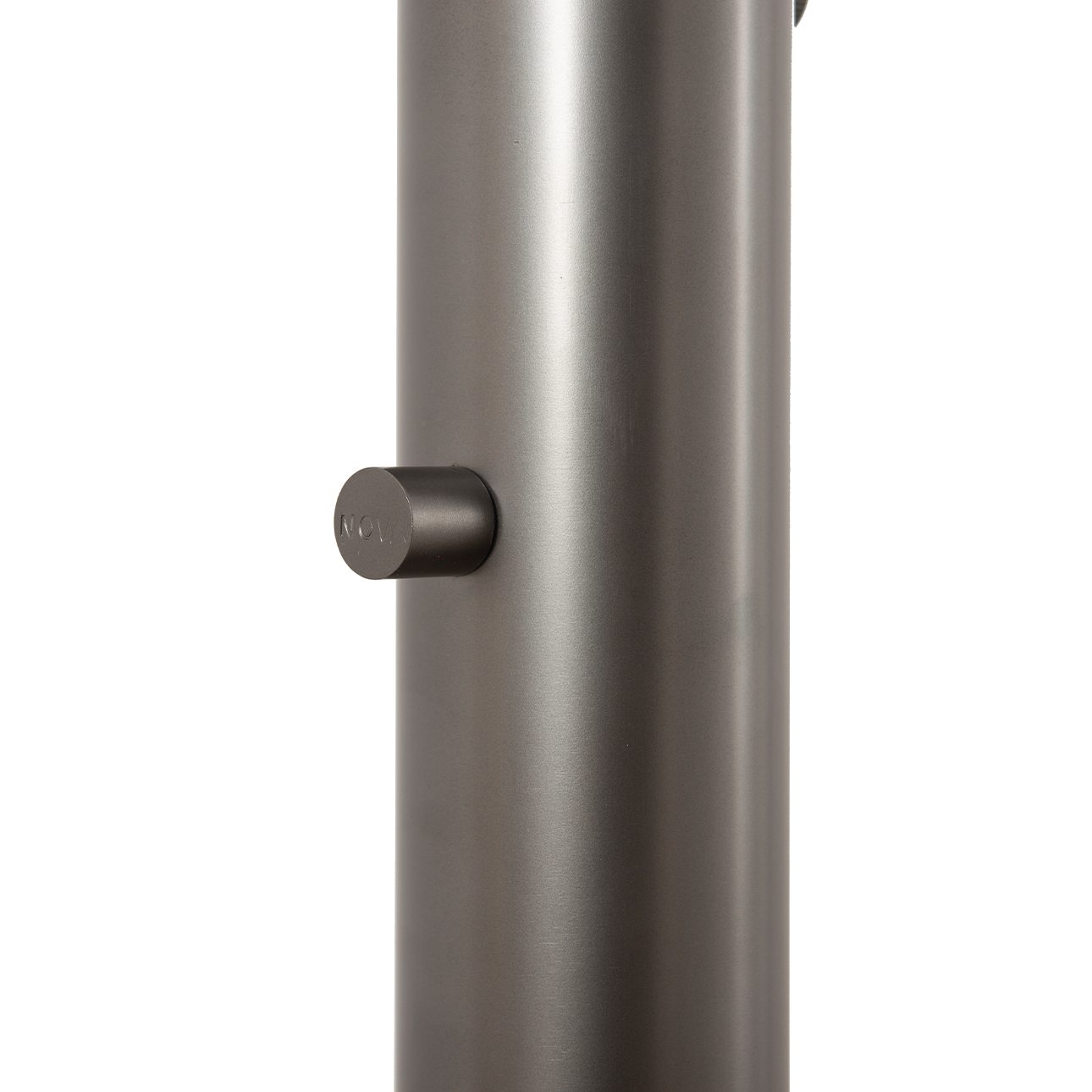 Palm Springs One Light Arc Floor Lamp in Gunmetal Greyscale