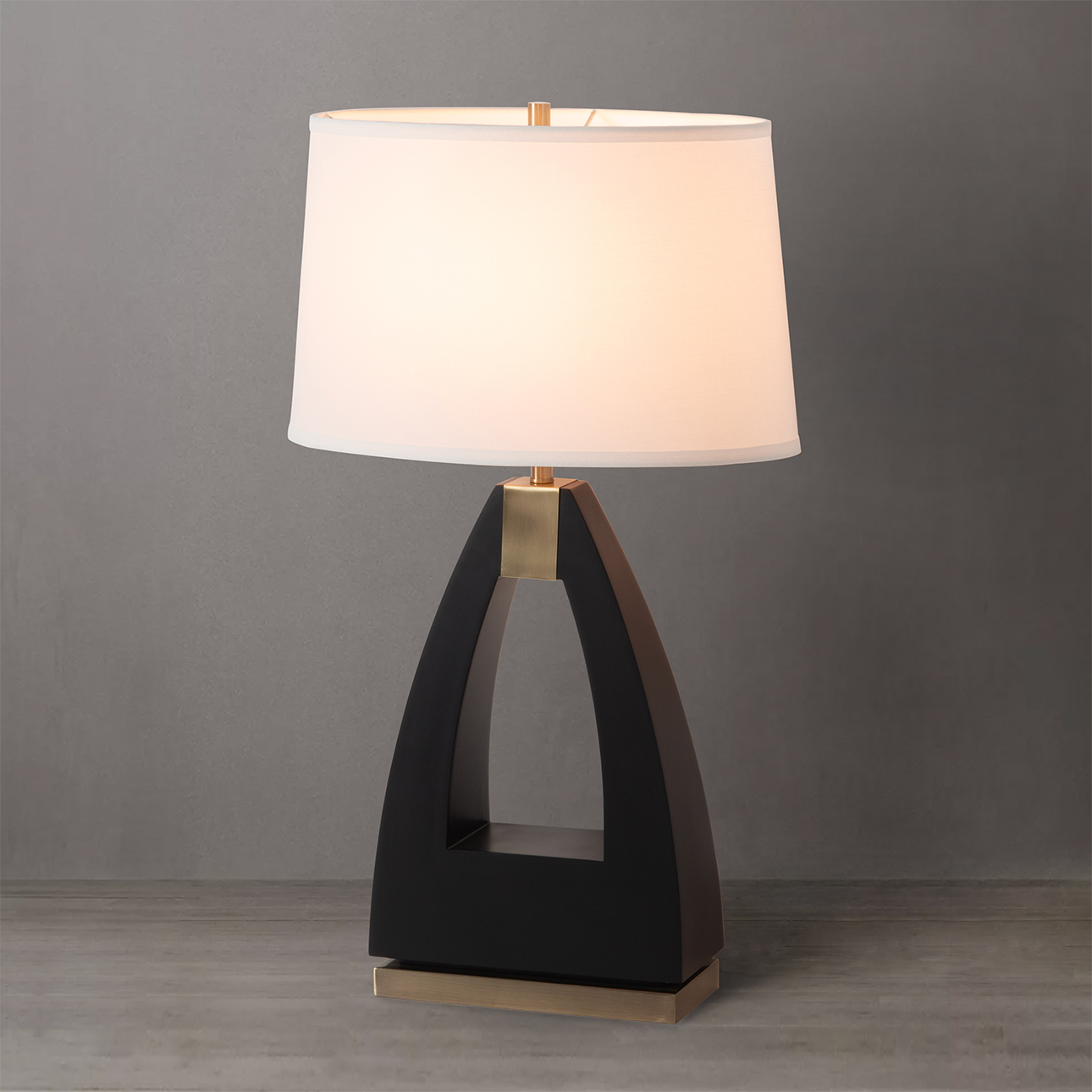 Trina Table Lamp - Ebony