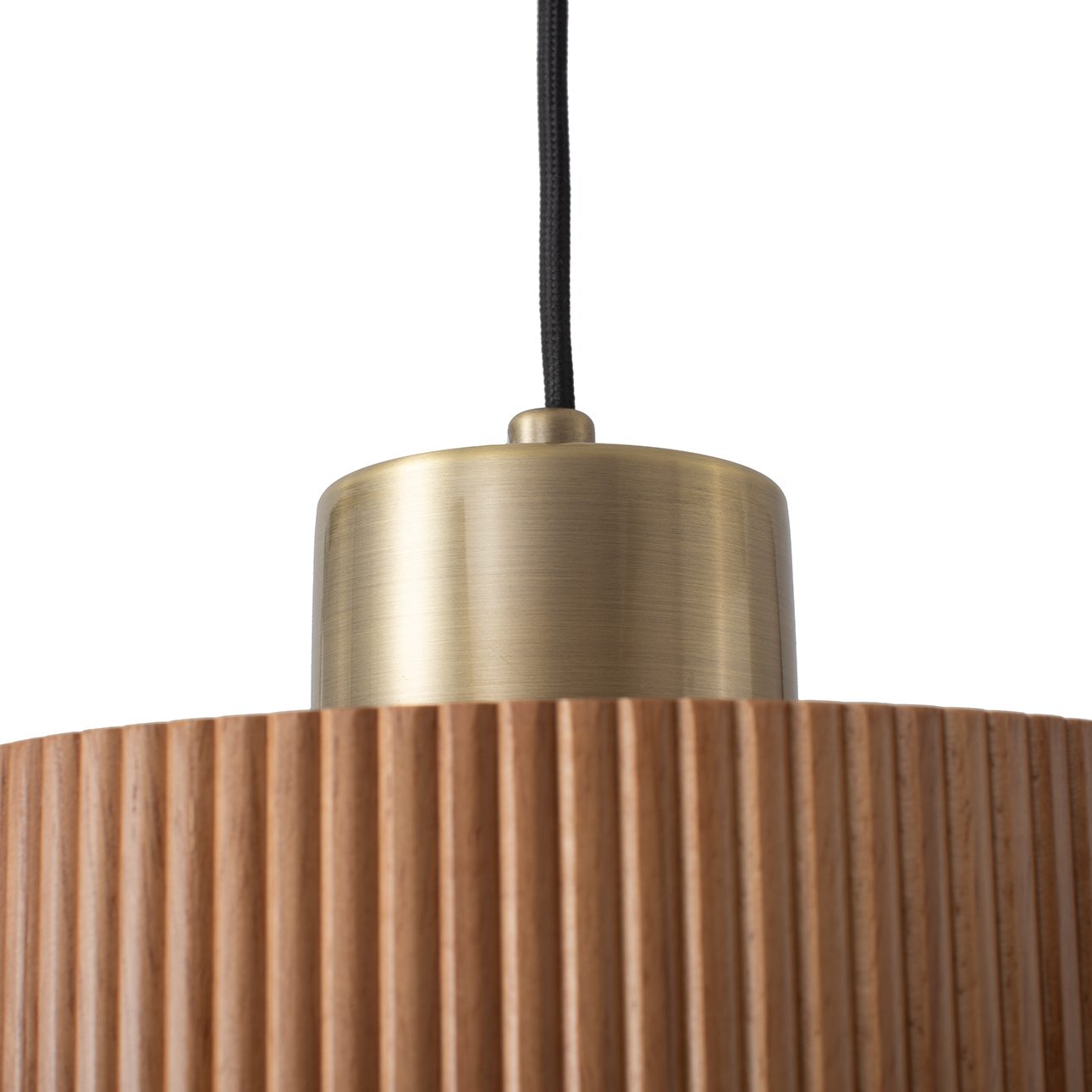 Tambo Pendant Light - Natural Ash 10" Diameter