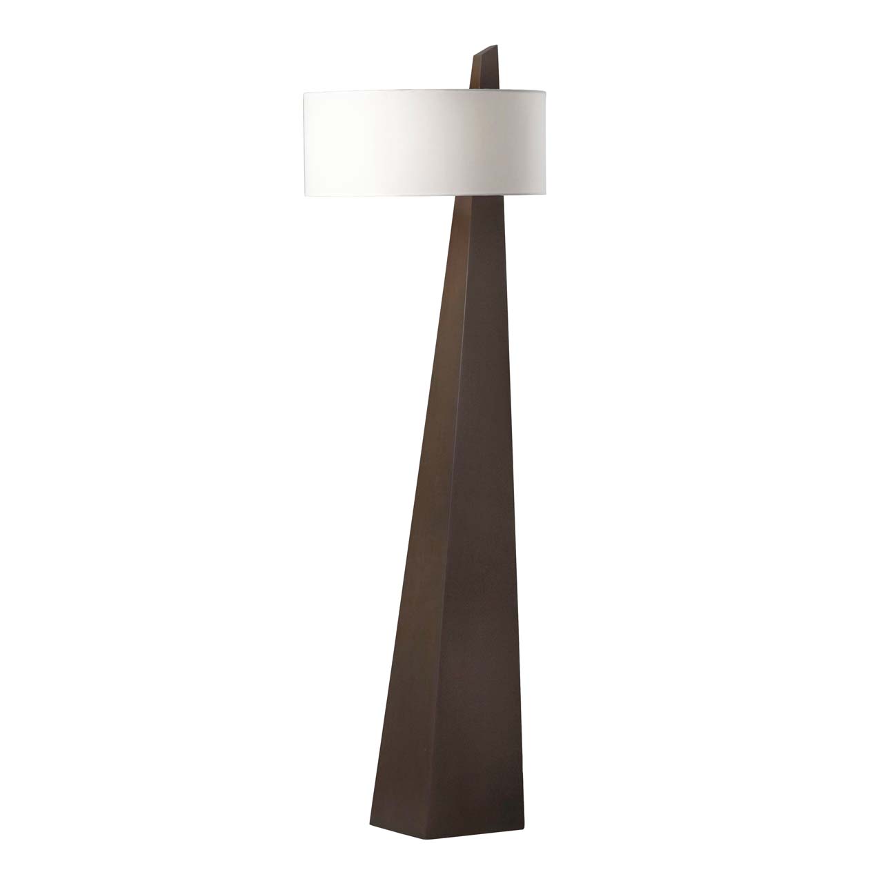 Obelisk Floor Lamp - Dark Walnut
