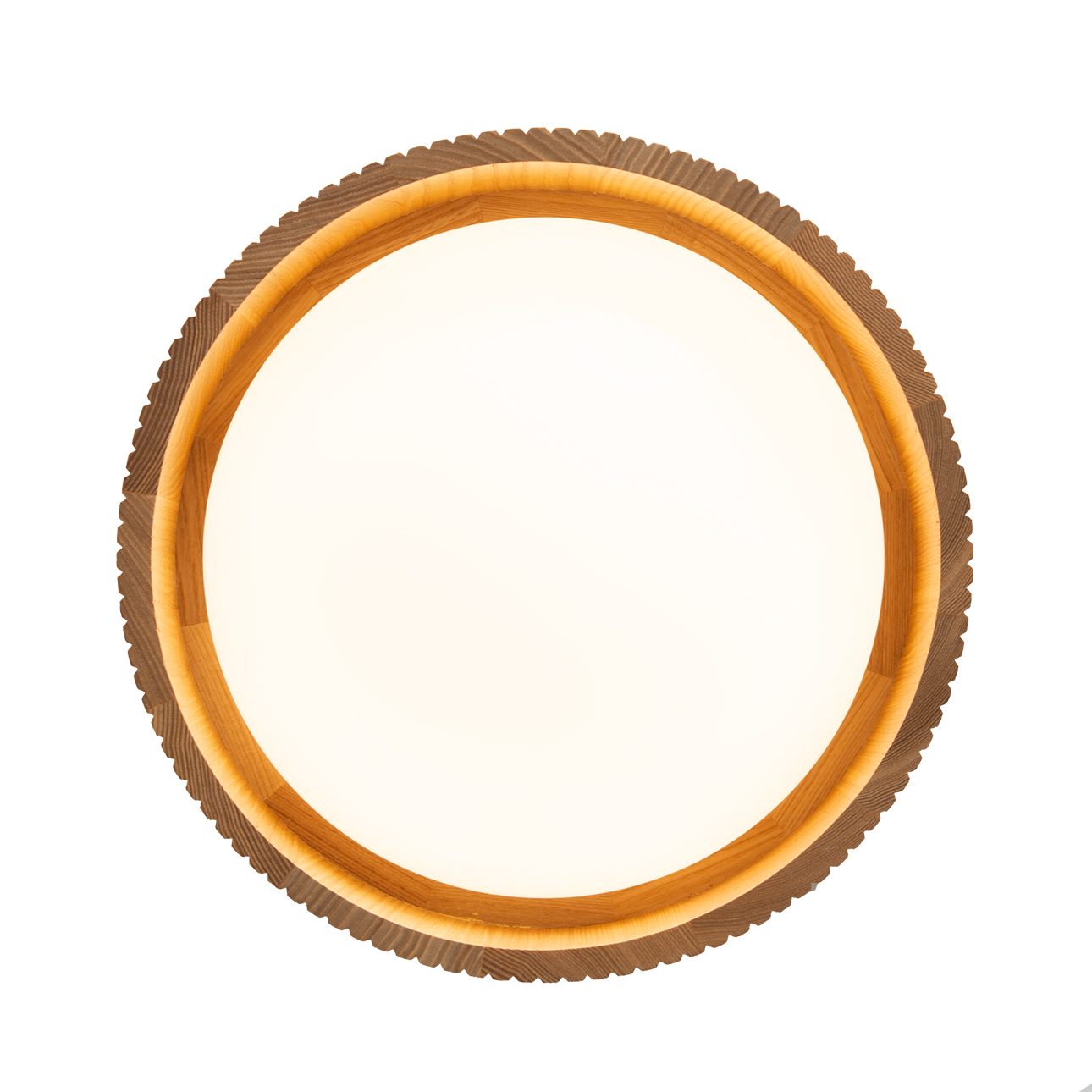 Tambo 14" Flush Mount Ceiling Light - Natural Ash