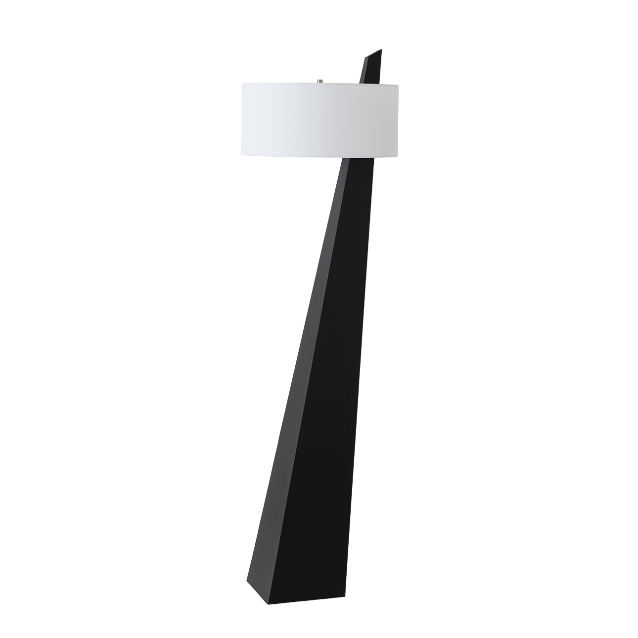 Obelisk Floor Lamp - Black Oak