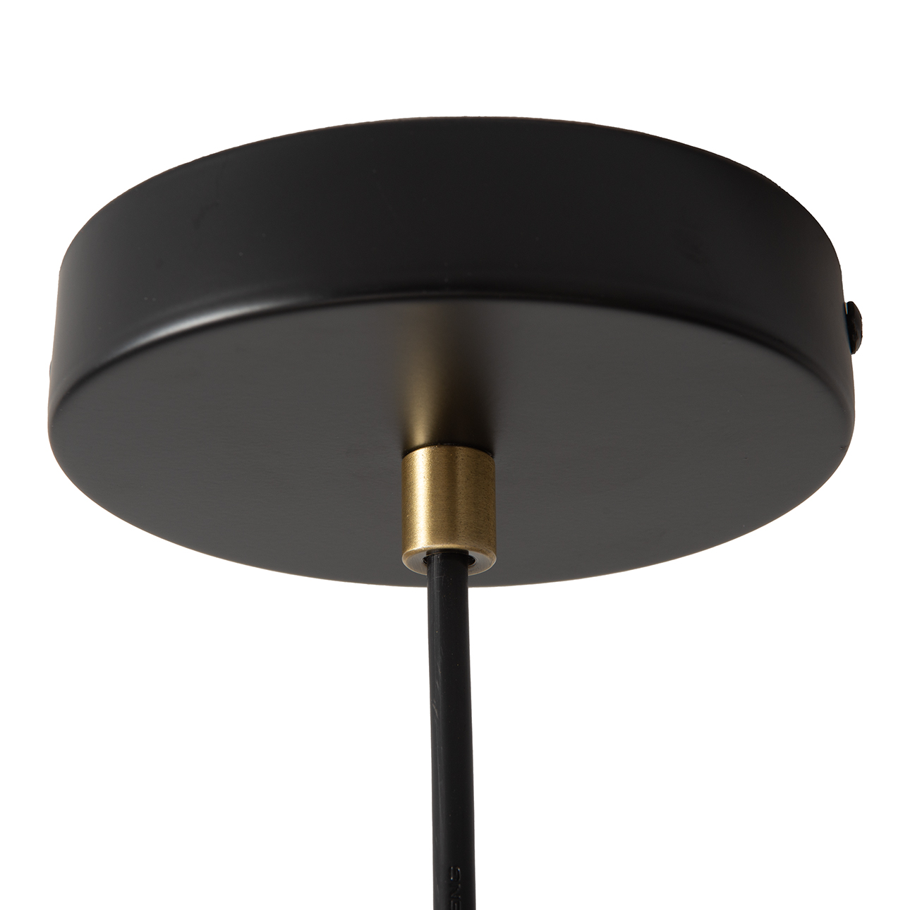 Rancho Mirage Small 12" OD Pendant Light - Matte Black