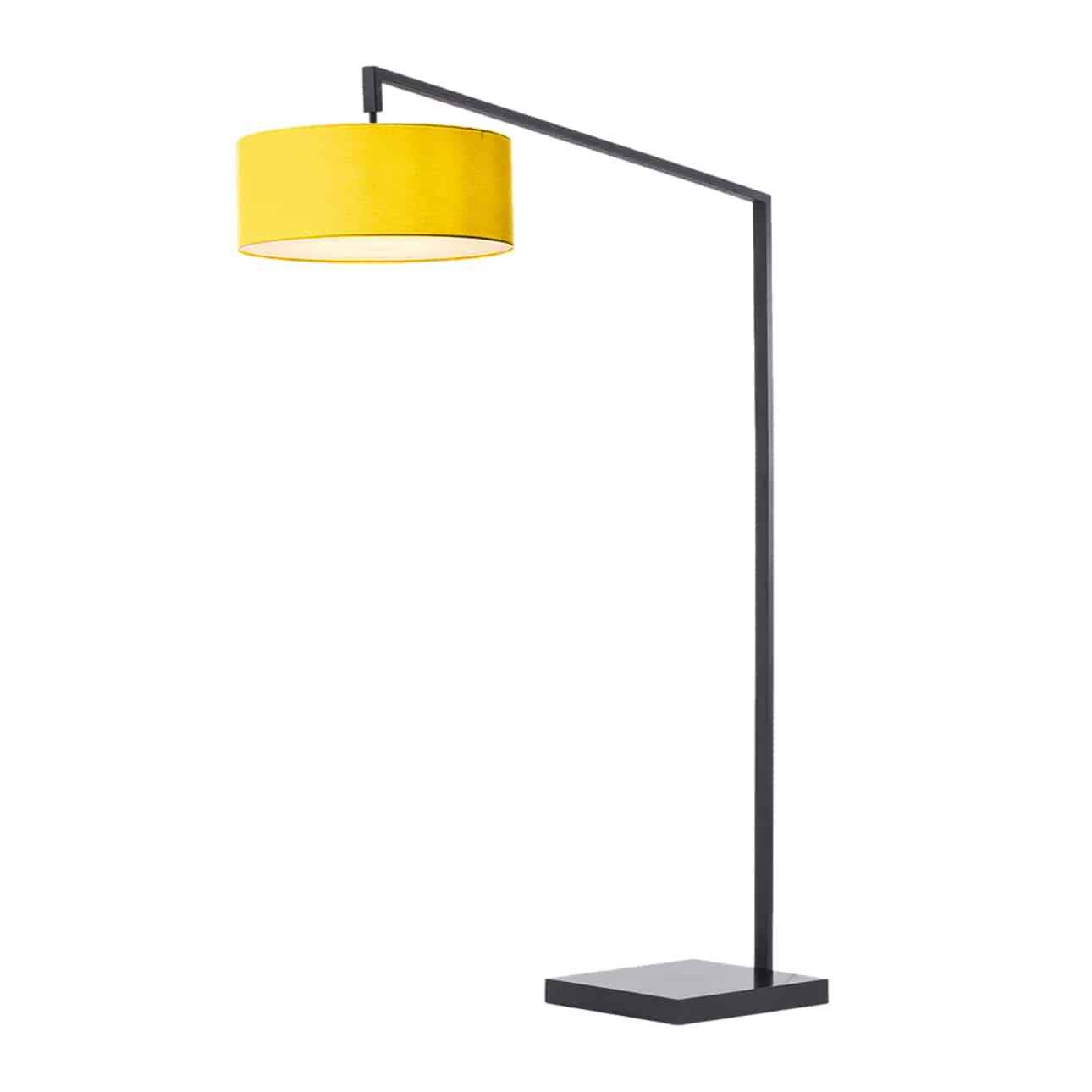 Black Arc Floor Lamp Stretch Modern Design | Nova Of California