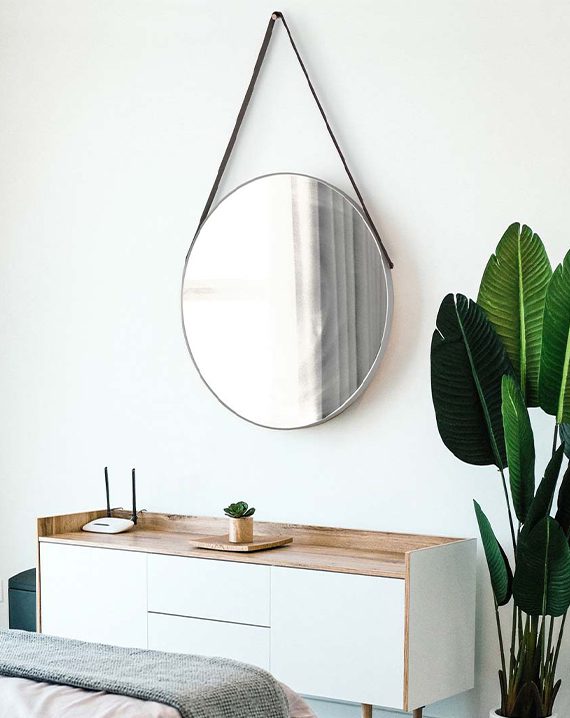 Aurora 36″ Round Backlit LED Wall Mirror