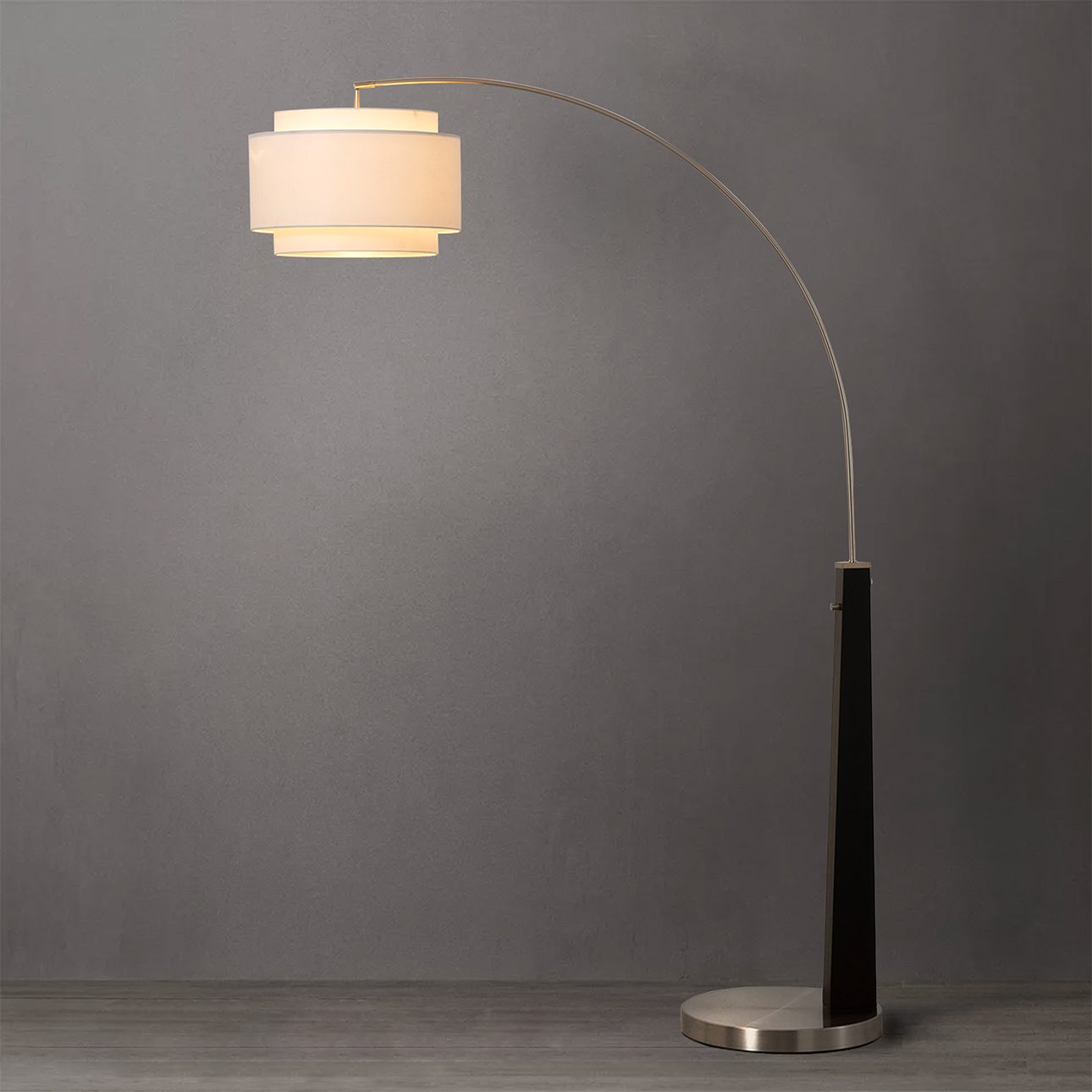 Coronado Arc Floor Lamp with Warm Ambient Glow