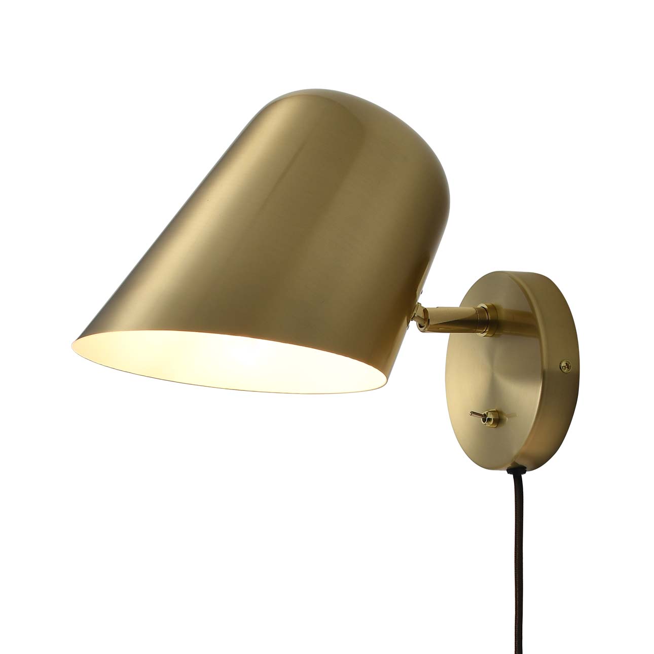 Culver Plug In Wall Sconce with Warm Glow