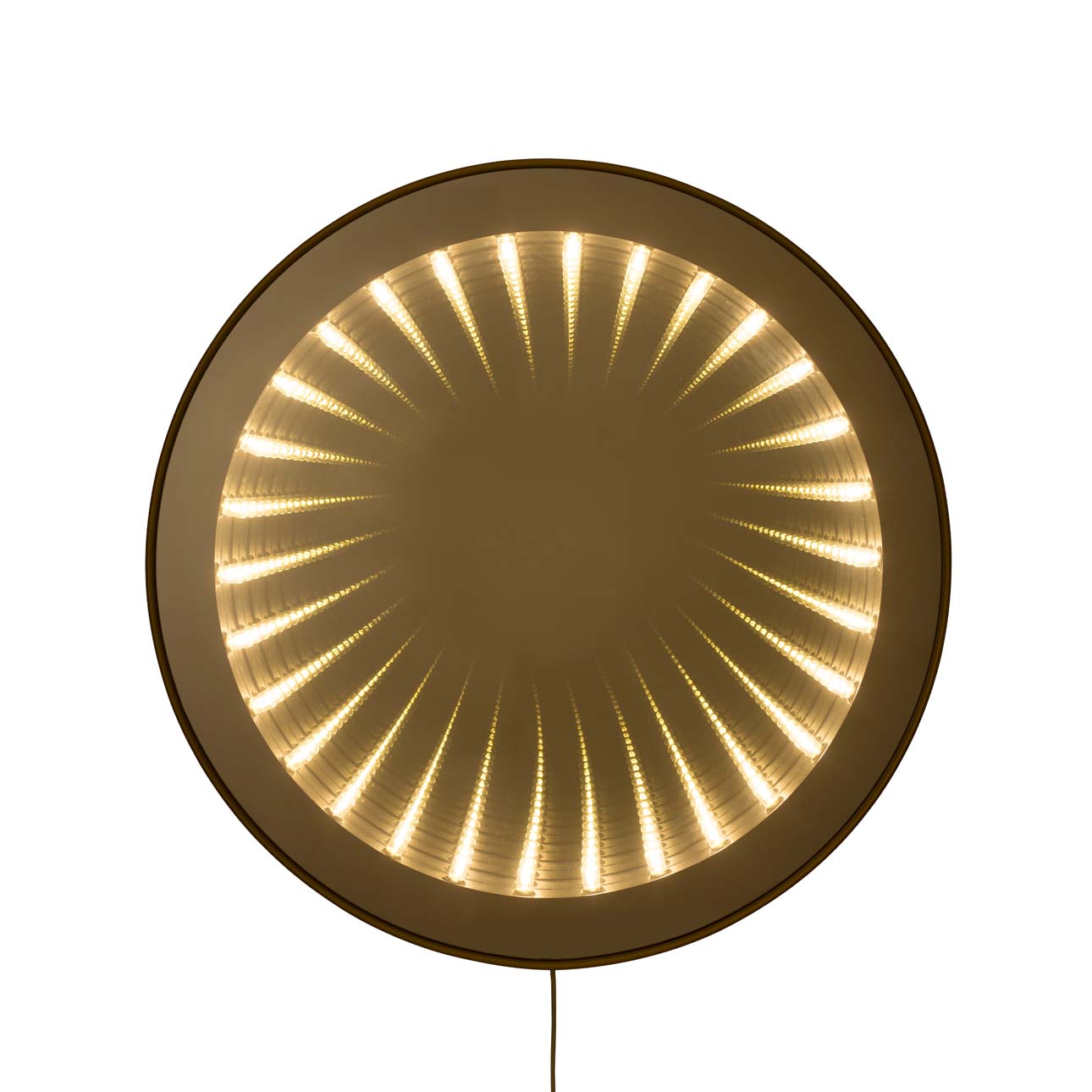 Carnival Round LED Infinity Wall Mirror