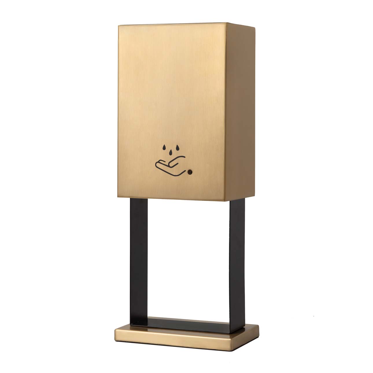 Luxe Hand Sanitizer Dispenser for Desk in Brass Finish