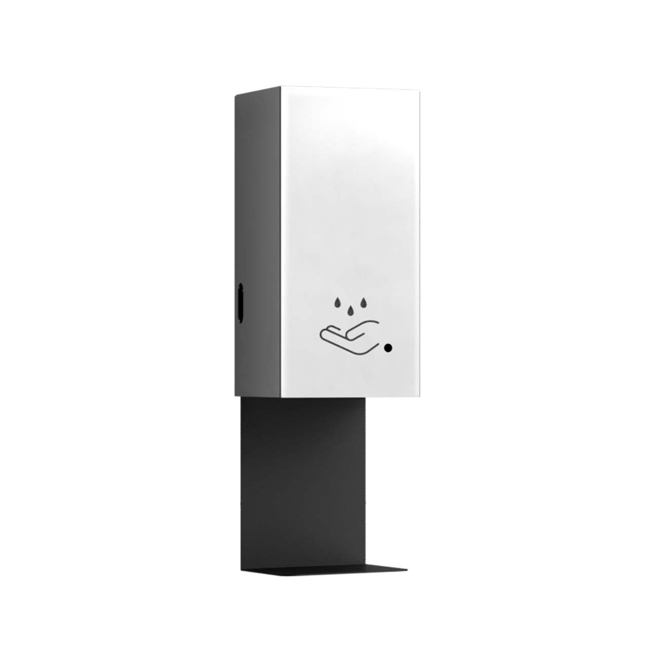 Luxe Wall Mounted Hand Sanitizer Dispenser in Nickel