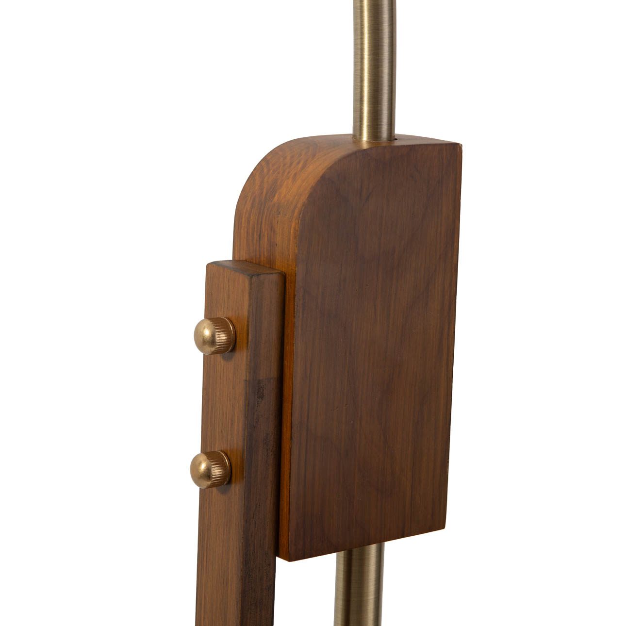 Melmar Chairside Arc Floor Lamp with Warm Glow