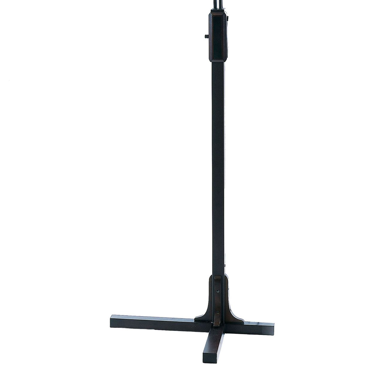 Original Natural Mica 3 Light Arc Floor Lamp - Espresso Wood