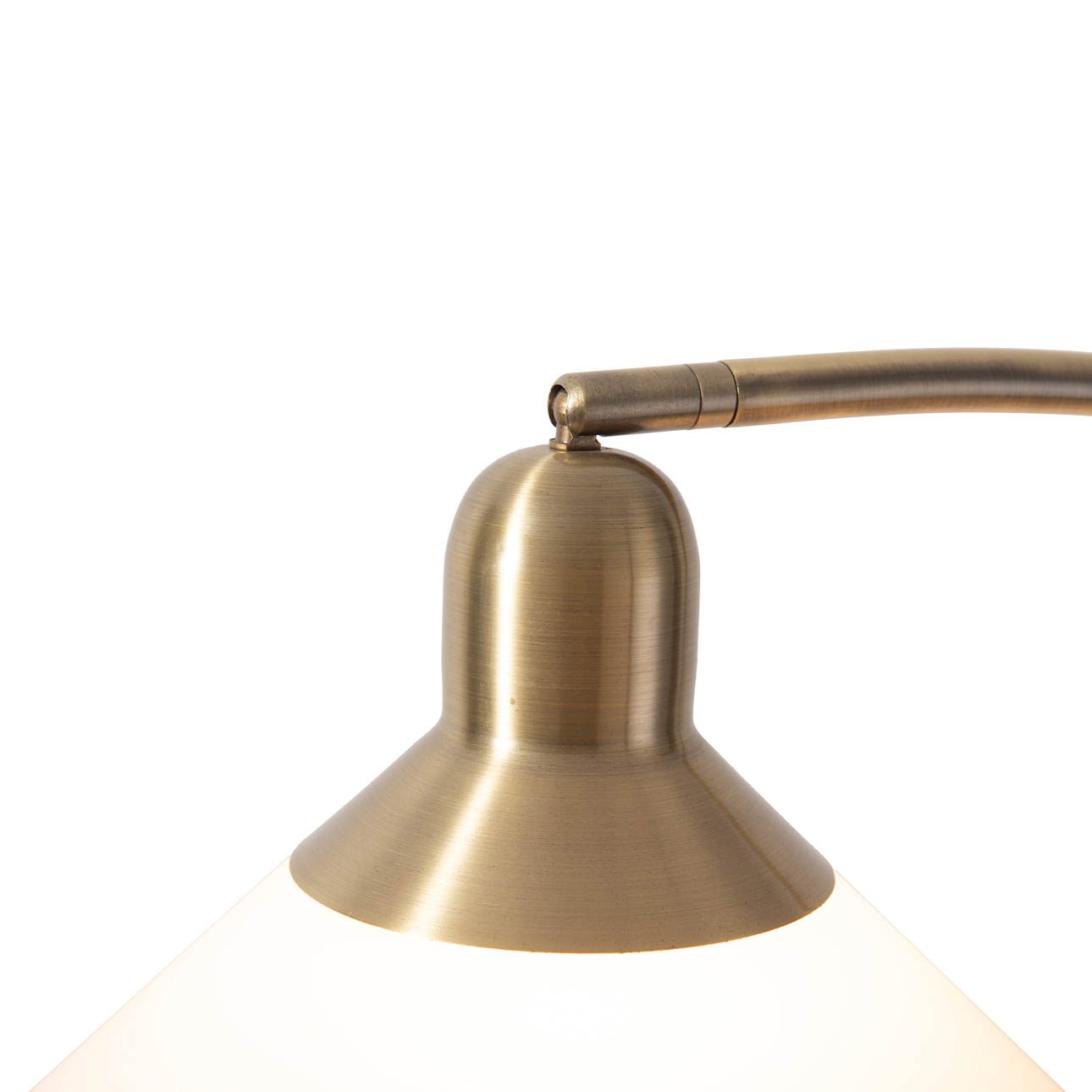Melmar Chairside Arc Floor Lamp with Warm Glow