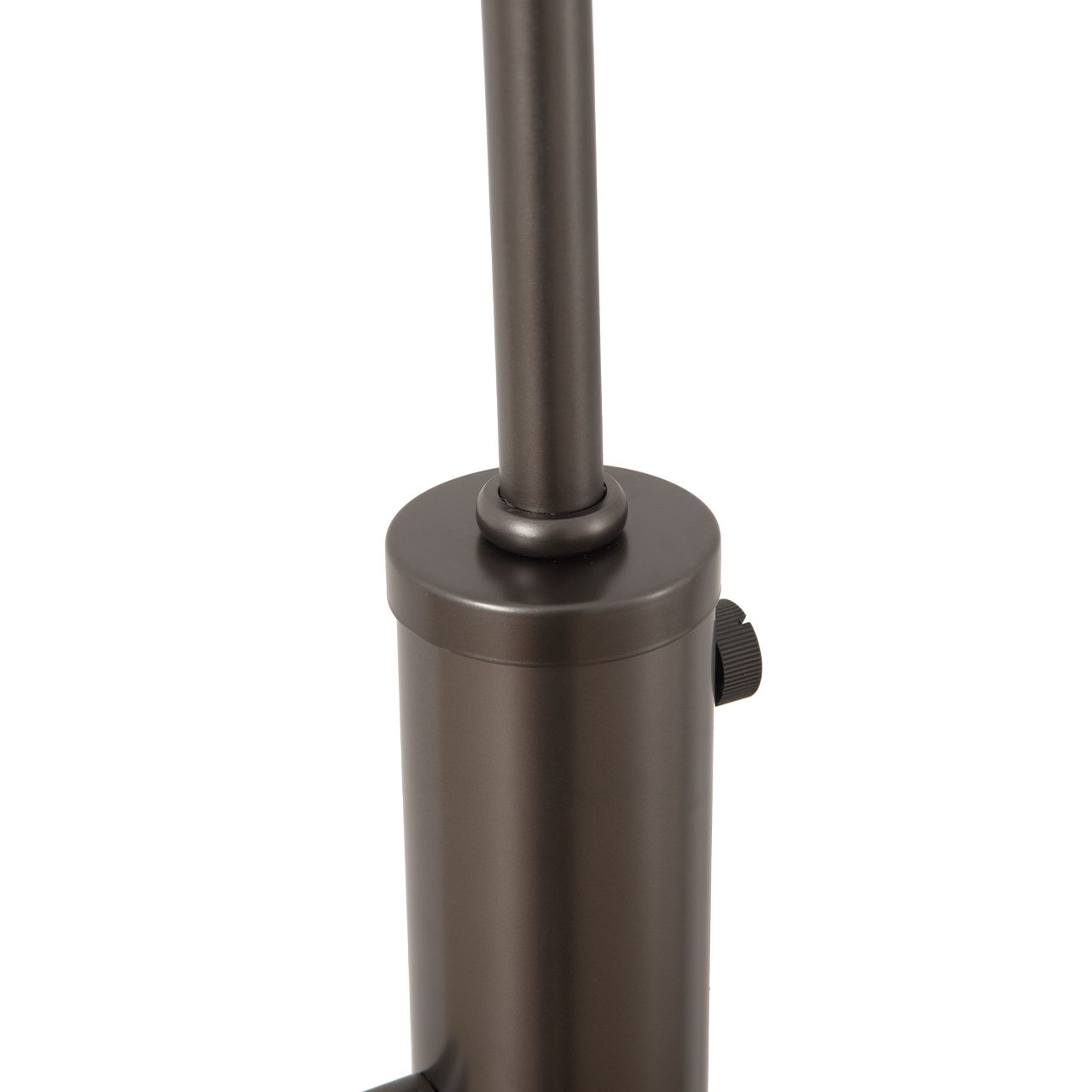 Palm Springs One Light Arc Floor Lamp in Gunmetal Greyscale