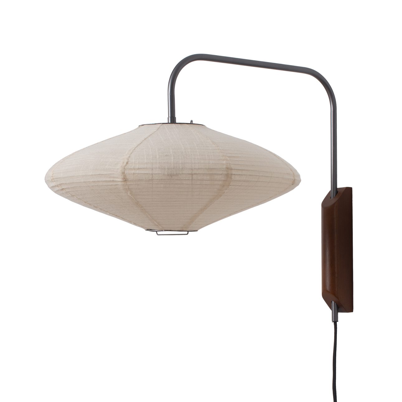 Roswell Wall Sconce with Warm Linen Shade