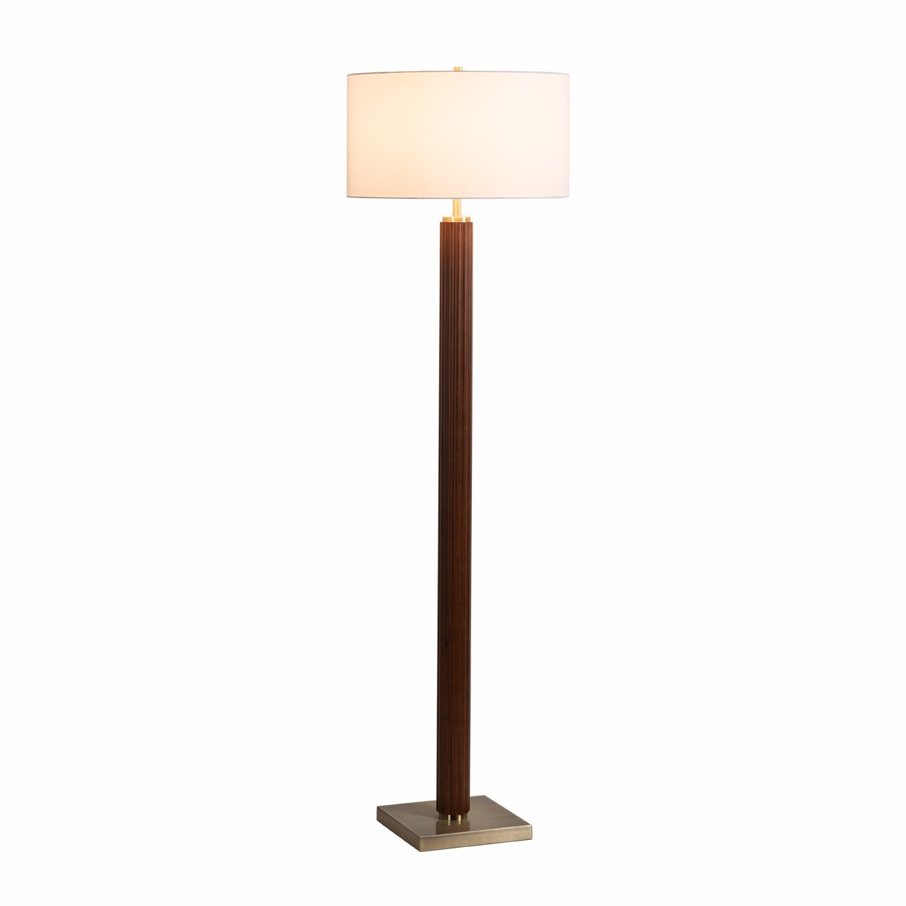 Tambo Floor Lamp - Dark Walnut