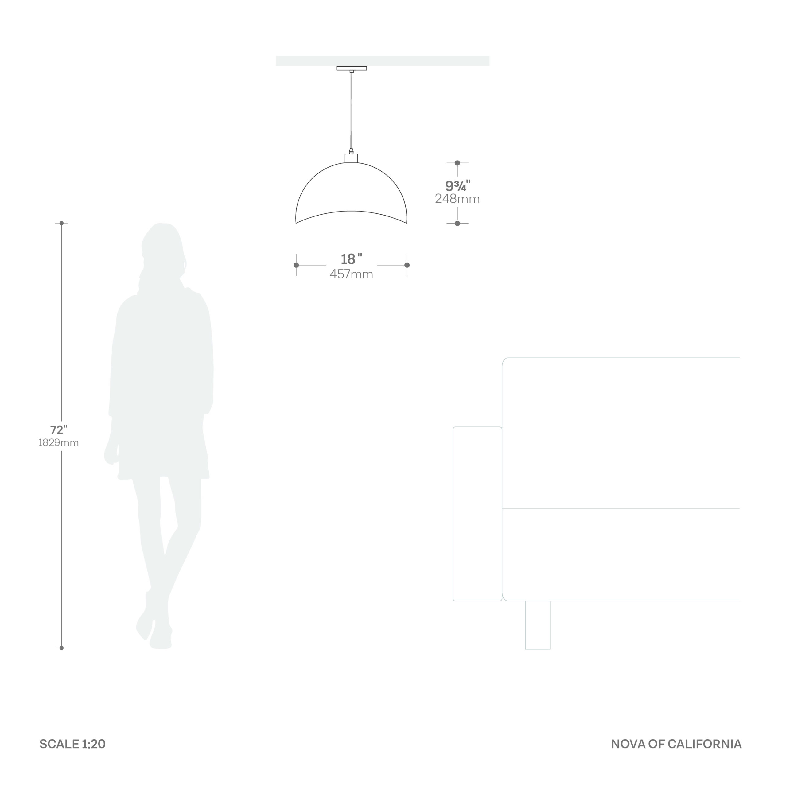 Luna Bella Pendant, Luna Bella Leaf Shade, Satin Nickel