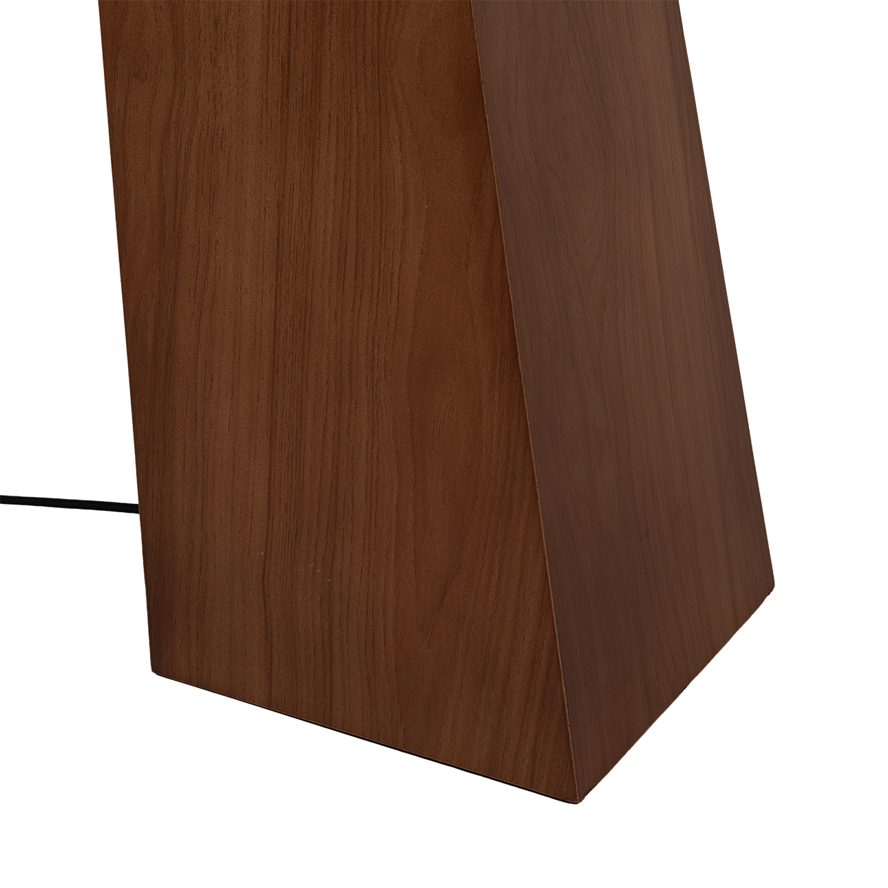 Obelisk Floor Lamp - Dark Walnut