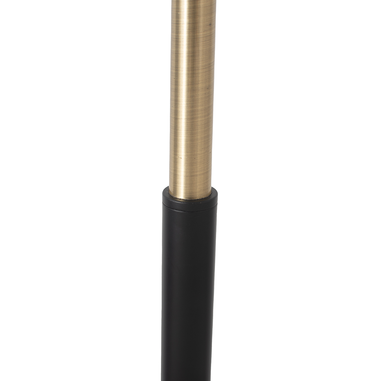 Redondo Torchiere Floor Lamp in Matte Black with Dimmer Switch