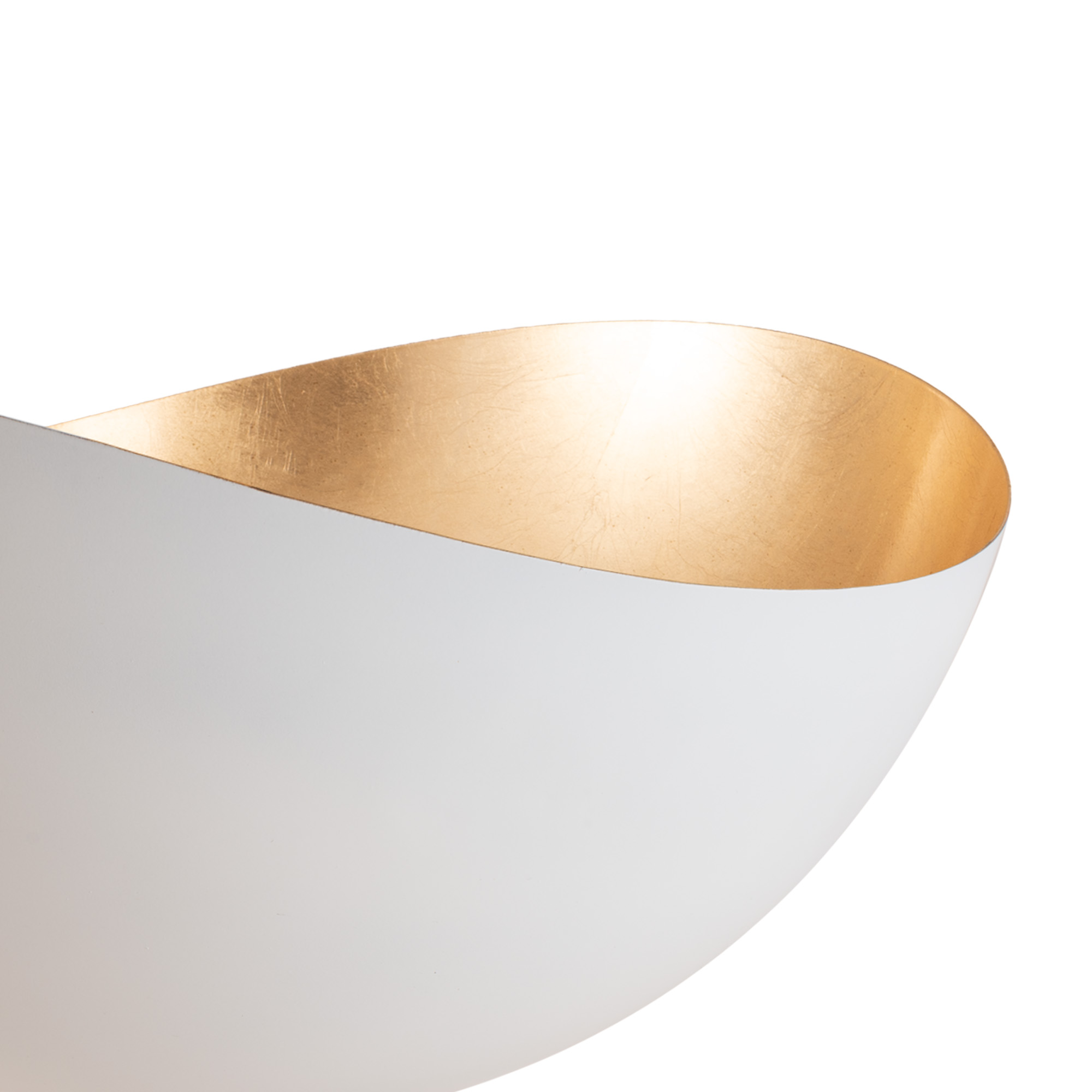 Torchiere Lamp, Weathered Brass, Luna Bella White/Gold, Dimmable