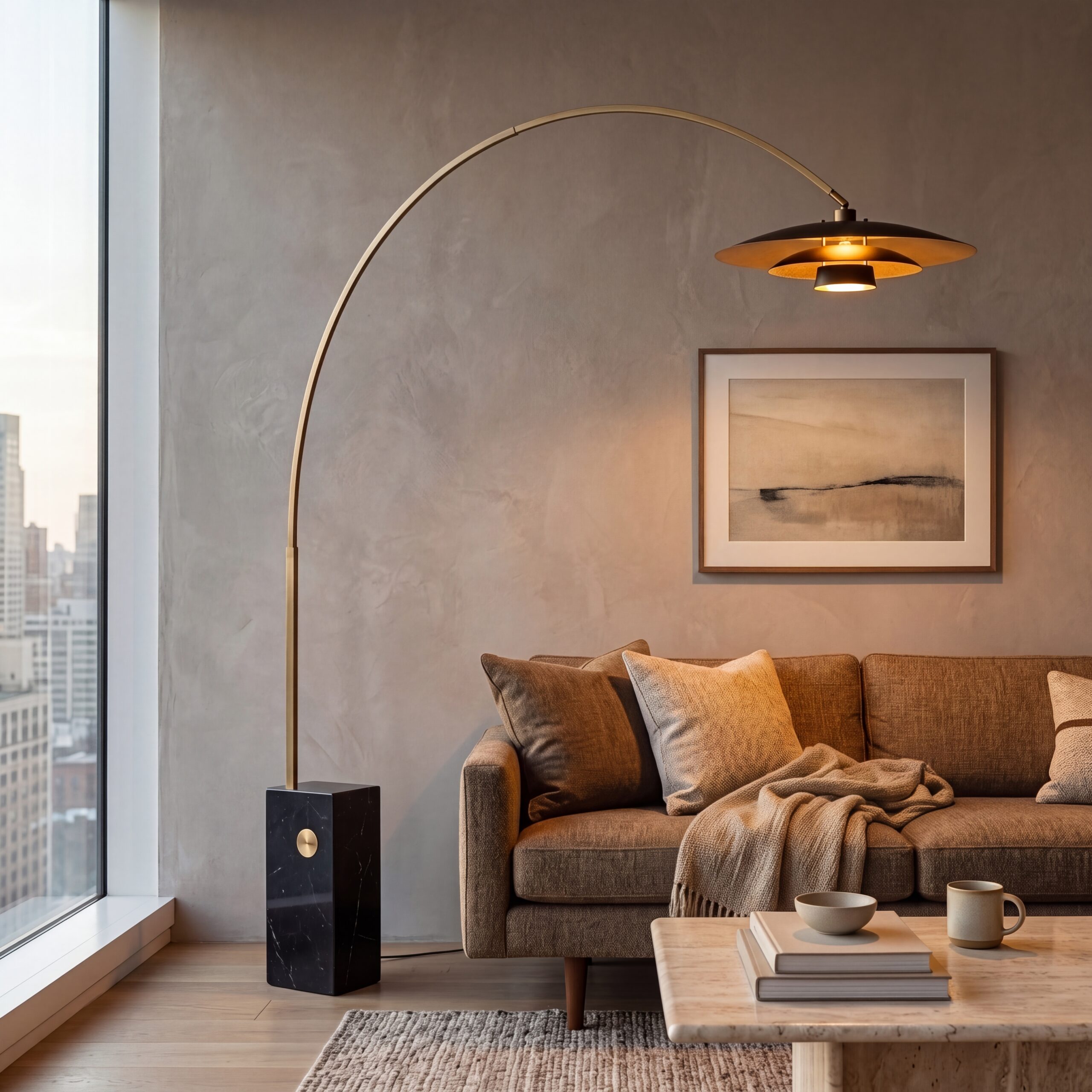 Iconic Rancho Mirage Arc Lamp