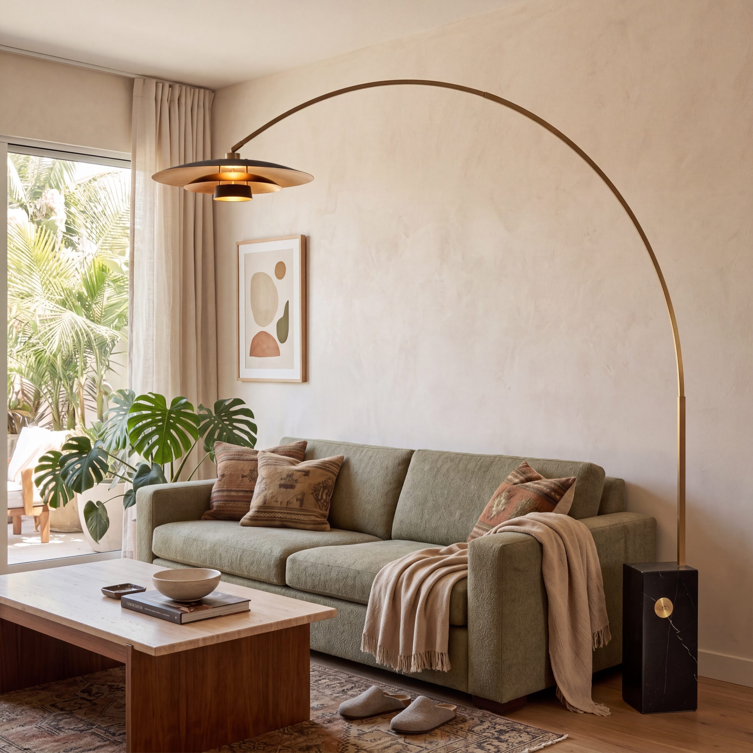 Iconic Rancho Mirage Arc Lamp