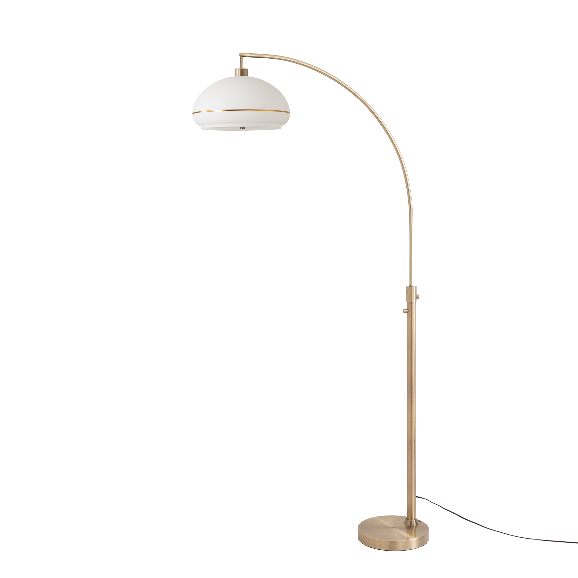 Morelli 75"H Chairside Arc Lamp