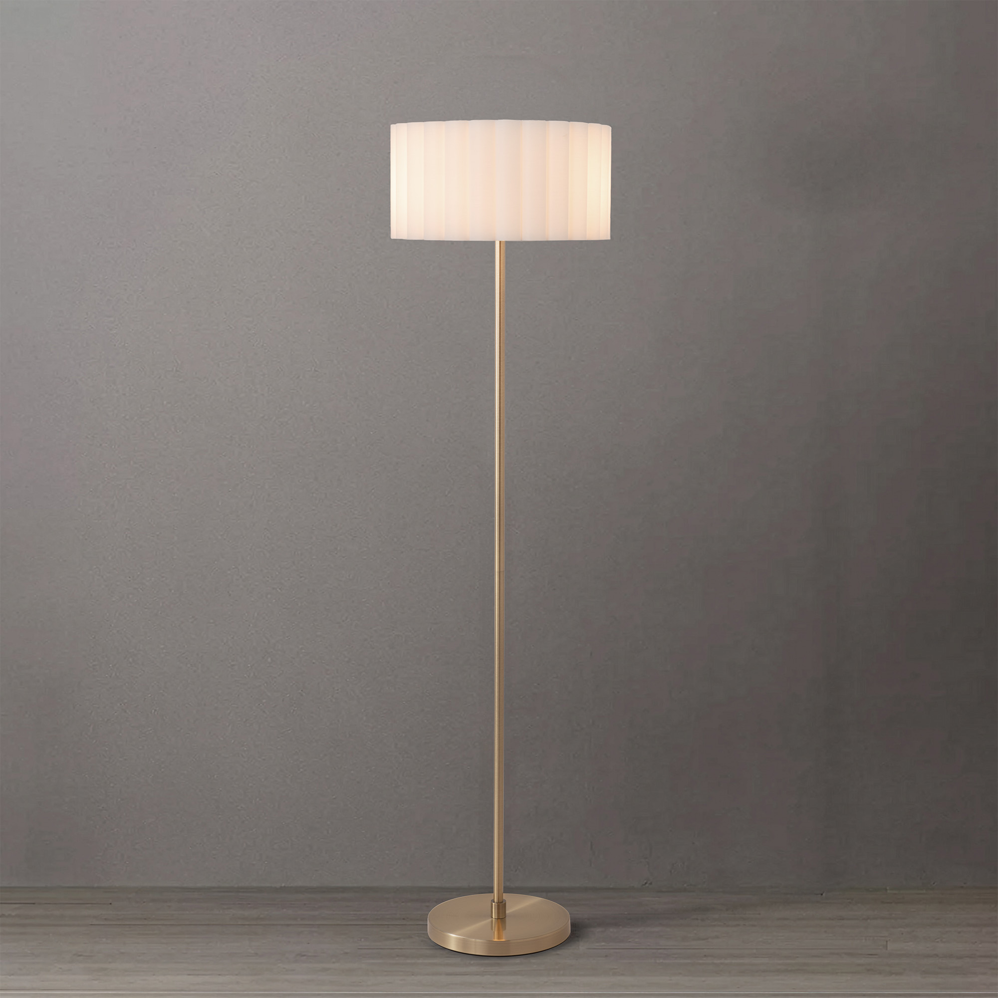 Scallop Slimline Floor Lamp