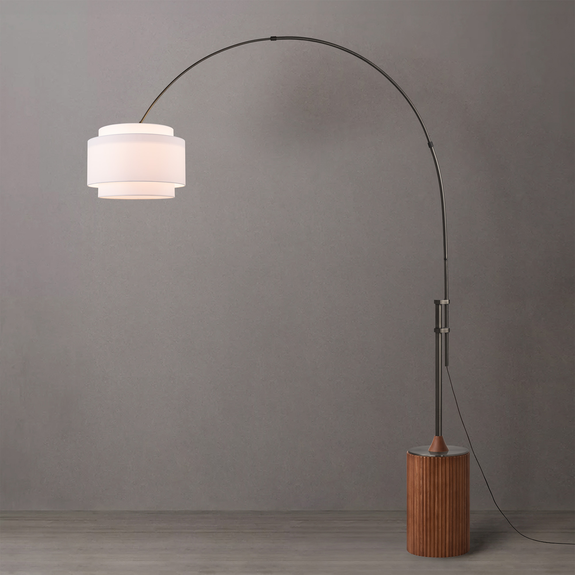 Tambo Coronado 92″H 1-Light Arc Lamp